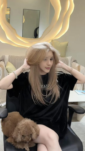 Mẫu tóc Blonde ở amiro hair studio