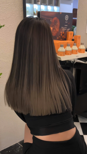 Balayage nâu khói